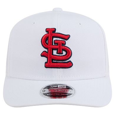 Men's New Era White St. Louis Cardinals COOLERA 9SEVENTY Adjustable Hat