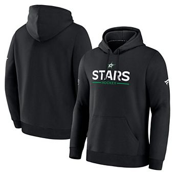 Men's Fanatics Black Dallas Stars Authentic Pro Primary Hoodie