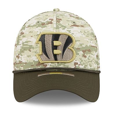 Men's New Era Camo Cincinnati Bengals 2025 Salute to Service 39THIRTY Flex Hat