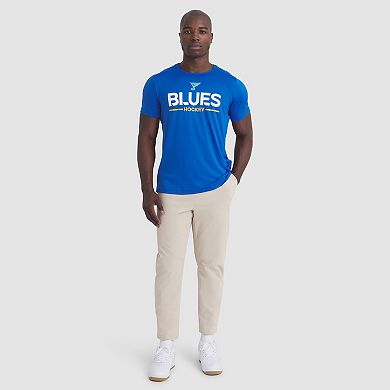 Men's Fanatics Blue St. Louis Blues Authentic Pro Rink Tech T-Shirt