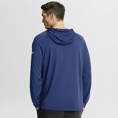 Men's Fanatics Blue Tampa Bay Lightning Authentic Pro Rink Raglan Hoodie