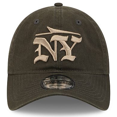 Men's New Era Gotham Green New York Jets 2025 Rivalries Collection Team 9TWENTY Adjustable Hat