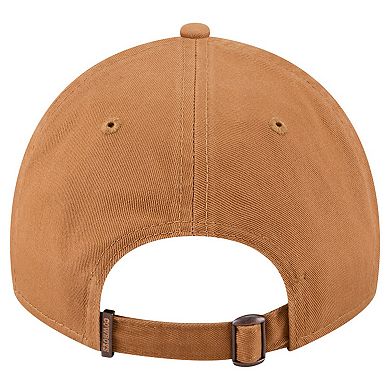 Men's New Era Brown Dallas Cowboys Stamp 9TWENTY Adjustable Hat