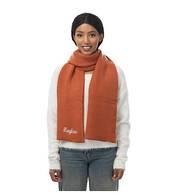 ZooZatz Burnt Orange Texas Longhorns Fashion Knit Scarf