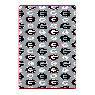 Pegasus Georgia Bulldogs 66" x 95" Oversized Logo Roll Ultra Cozy Blanket