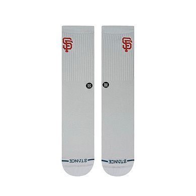 Unisex Stance San Francisco Giants White Crested Knit Crew Socks