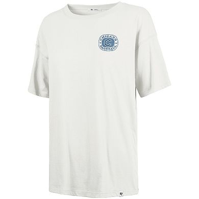 Women's '47 Natural Chicago Cubs Back Canyon Sadie T-Shirt