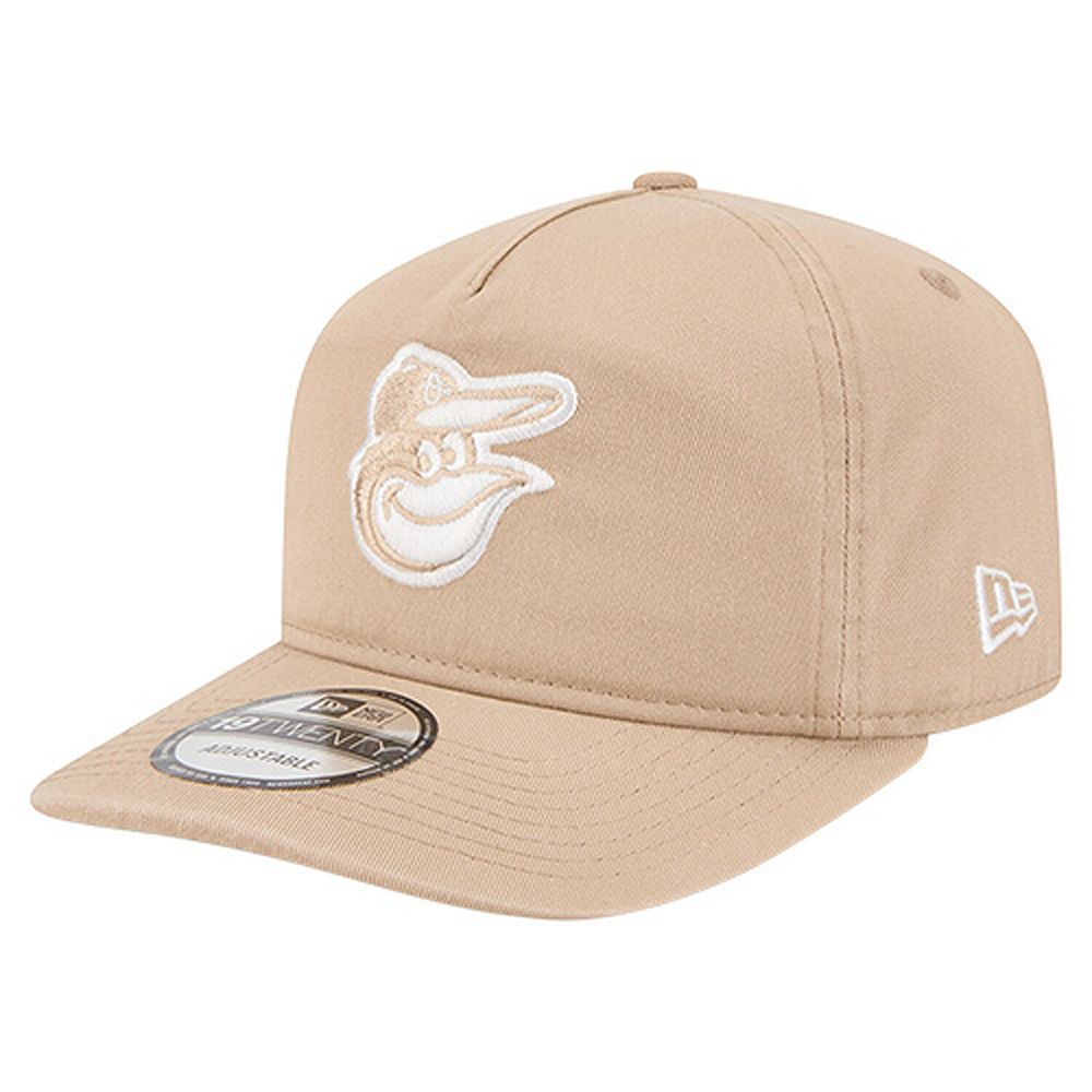 Men's New Era Light Beige Baltimore Orioles Cam 19TWENTY