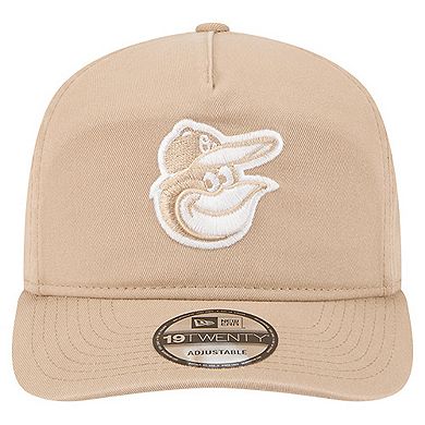 Men's New Era Light Beige Baltimore Orioles Cam 19TWENTY Adjustable Hat