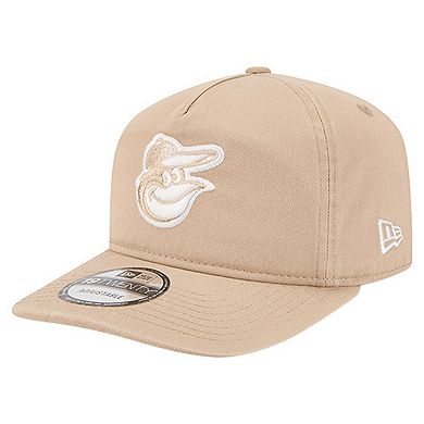 Men's New Era Light Beige Baltimore Orioles Cam 19TWENTY Adjustable Hat