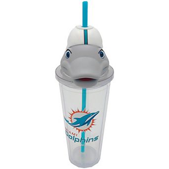 Pegasus Miami Dolphins Mascot Lid 24oz. Sipper Cup