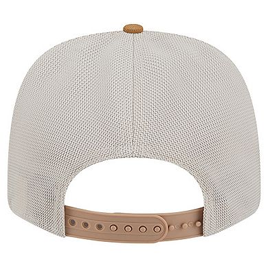 Men's New Era Stone Texas Rangers 9SEVENTY Trucker Adjustable Hat