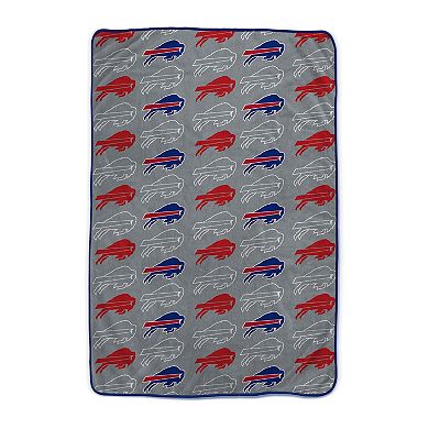 "Pegasus Buffalo Bills 66"" x 95"" Oversized Logo Roll Ultra Cozy Blanket"