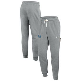 Men's Nike Heather Gray Pitt Panthers 2025 Sideline Standard Issue Dri-FIT Taper Sweatpants