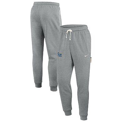 Men's Nike Heather Gray Pitt Panthers 2025 Sideline Standard Issue Dri-FIT Taper Sweatpants