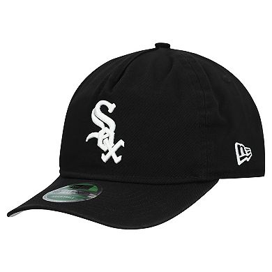 Men's New Era Black Chicago White Sox Team 19TWENTY Adjustable Hat