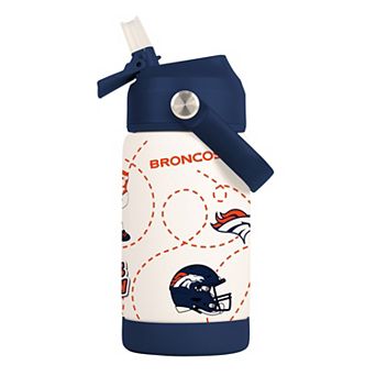 Logo Brands Denver Broncos 12oz. Mascot Bottle
