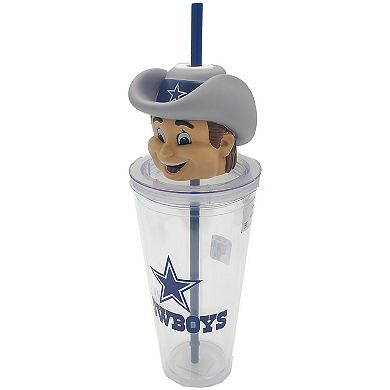 Pegasus Dallas Cowboys Mascot Lid 24oz. Sipper Cup