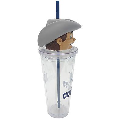 Pegasus Dallas Cowboys Mascot Lid 24oz. Sipper Cup