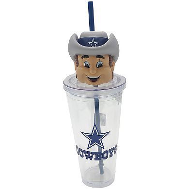 Pegasus Dallas Cowboys Mascot Lid 24oz. Sipper Cup