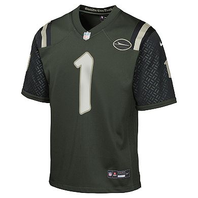 Youth Nike Ahmad Sauce Gardner Gotham Green New York Jets 2025 Rivalries Collection Game Jersey