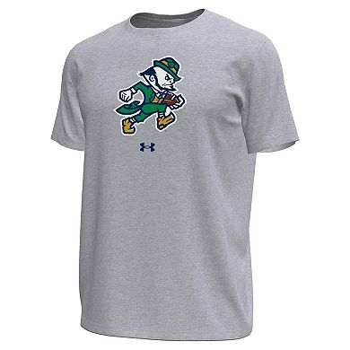 Men's Under Armour Gray Notre Dame Fighting Irish Tech Stretch T-Shirt