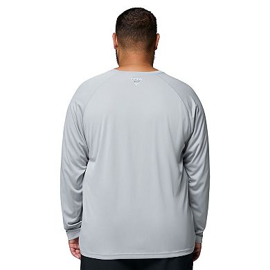 Men's Columbia Gray Kentucky Wildcats Big & Tall Terminal Tackle Long Sleeve Omni-Shade T-Shirt