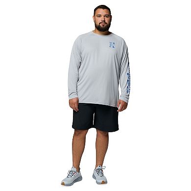Men's Columbia Gray Kentucky Wildcats Big & Tall Terminal Tackle Long Sleeve Omni-Shade T-Shirt