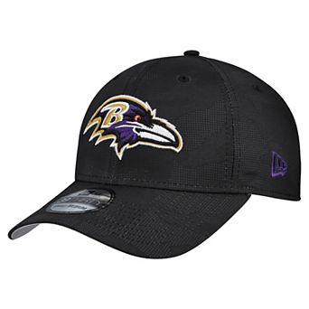 Men's New Era Black Baltimore Ravens Tonal Camo 39THIRTY Stretch Fit Hat
