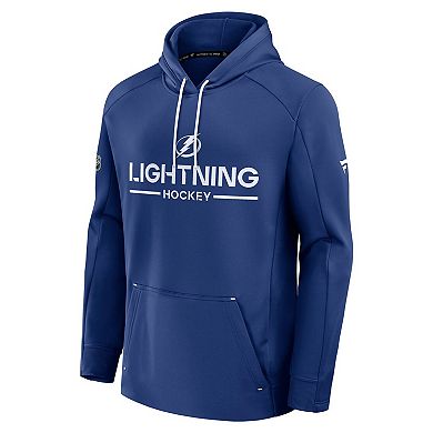 Men's Fanatics Blue Tampa Bay Lightning Authentic Pro Rink Hoodie