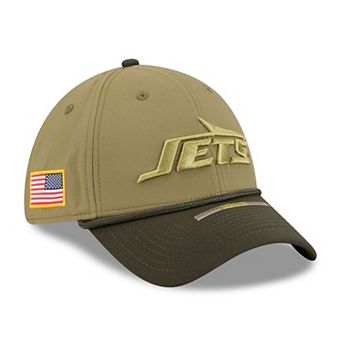 Men's New Era Green New York Jets 2025 Salute to Service 39THIRTY Flex Hat