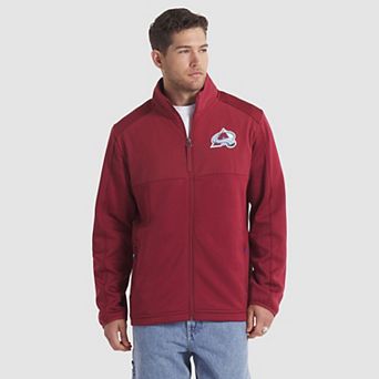Men's Fanatics Burgundy Colorado Avalanche Authentic Pro Rink Full-Zip Jacket