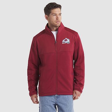 Men's Fanatics Burgundy Colorado Avalanche Authentic Pro Rink Full-Zip Jacket