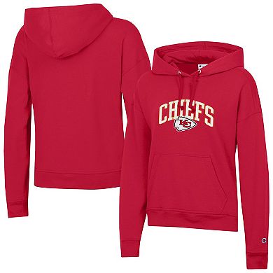 Women's Champion Red Kansas City Chiefs Powerblend Hoodie