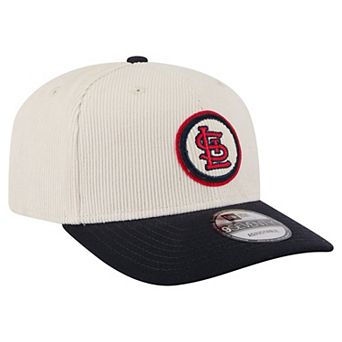 Men's New Era Cream St. Louis Cardinals Loyal 9SEVENTY Adjustable Hat
