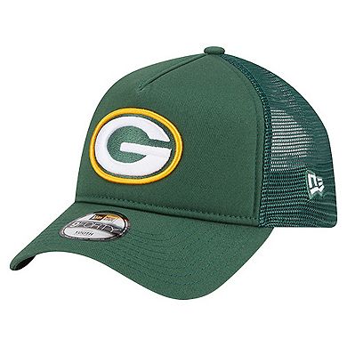 Preschool New Era Green Green Bay Packers Main A-Frame 9FORTY Adjustable Hat