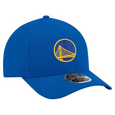 Men's New Era Royal Golden State Warriors 9FORTY Stock M-Crown Adjustable Hat