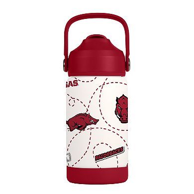 Logo Brands Arkansas Razorbacks 12oz. Mascot Bottle