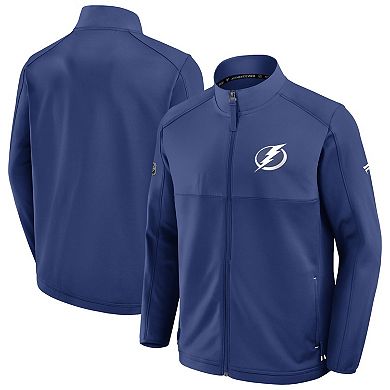 Men's Fanatics Blue Tampa Bay Lightning Authentic Pro Rink Full-Zip Jacket