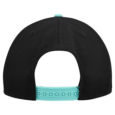 Men's New Era Black New York Liberty Bold Arch 9FORTY A-Frame M-Crown Adjustable Hat