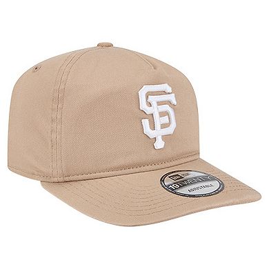 Men's New Era Light Beige San Francisco Giants Cam 19TWENTY Adjustable Hat