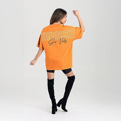 Women's Gameday Couture Tennessee Orange Tennessee Volunteers Oversized Back at Ya T-Shirt