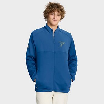 Men's Fanatics Blue St. Louis Blues Authentic Pro Rink Full-Zip Jacket