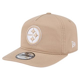 Men's New Era Tan Pittsburgh Steelers 19TWENTY Adjustable Hat