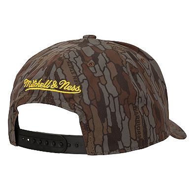 Men's Mitchell & Ness Camo Golden State Warriors Hidden Pro-Crown Adjustable Hat
