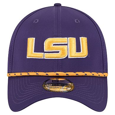 Men's New Era Purple LSU Tigers Rope 39THIRTY Flex Hat
