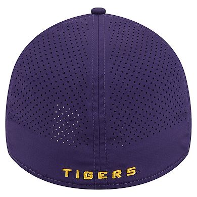 Men's New Era Purple LSU Tigers Rope 39THIRTY Flex Hat