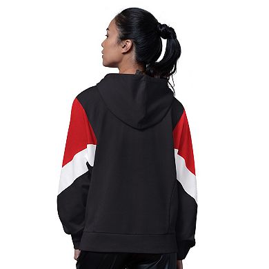 Women's Starter Black Atlanta Falcons Scrimmage Hoodie