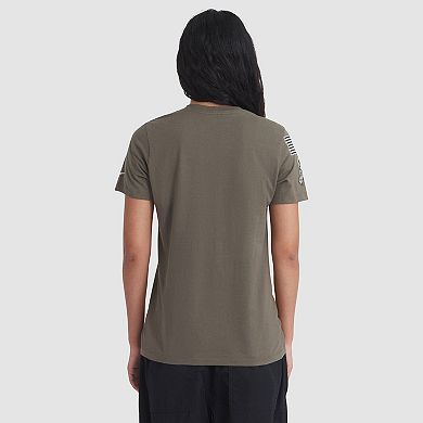 Women's Nike Olive Washington Commanders 2025 Salute to Service Sideline T-Shirt