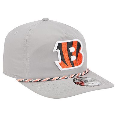 Men's New Era Gray Cincinnati Bengals Rope 19TWENTY Hat